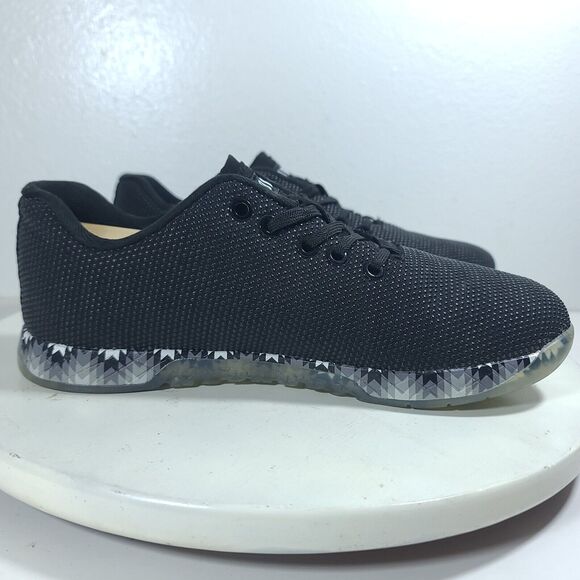 No Bull Black Patchwork Trainer Shoes Sneakers Women's Size 9 - Mens Sz 7.5 EUC - Picture 5 of 16